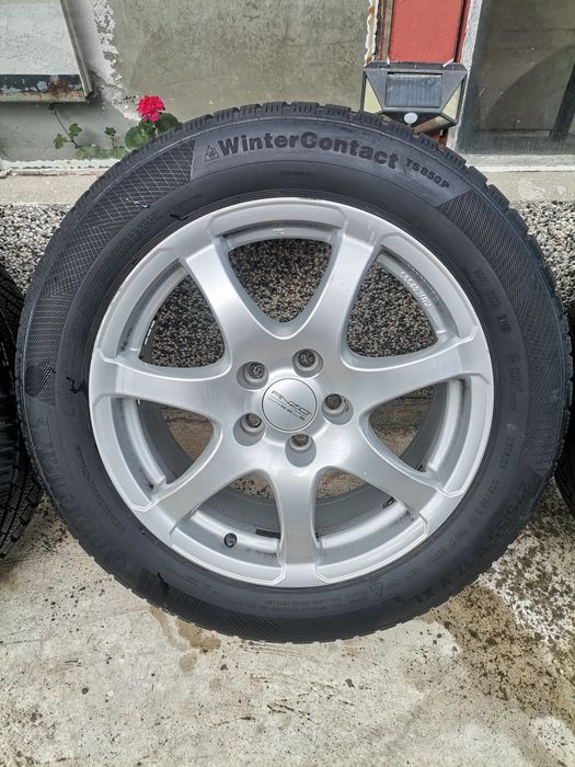 Джанти 17х5x108 с зимни гуми CONTINENTAL