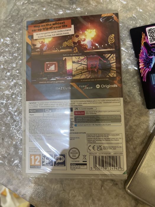 It takes two для nintendo switch