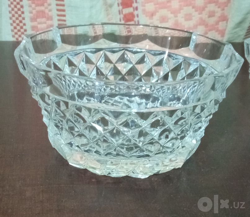 Салатник конфетник хрустальный