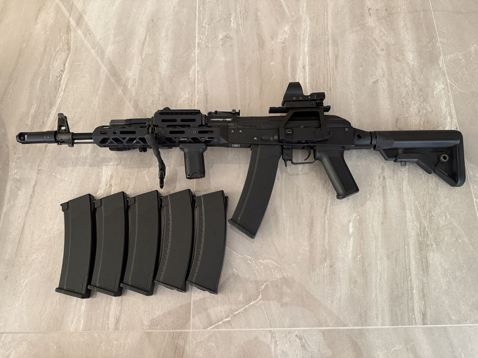 Реплика Specna Arms x KRYK PRIME PJ21 – тунингован еърсофт AK + комплект