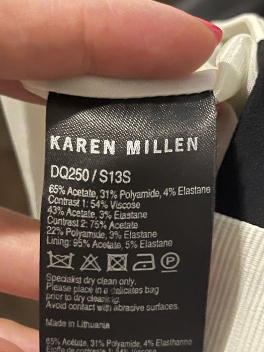 Елегантна вталена рокля KAREN MILLEN (размер 36)