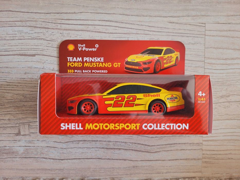Количка - Shell Team Penske Ford Mustang GT (Pullback Motor)
