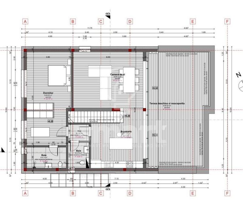 Teren autorizat duplex Grigorescu 550 mp view panoramic constructie im