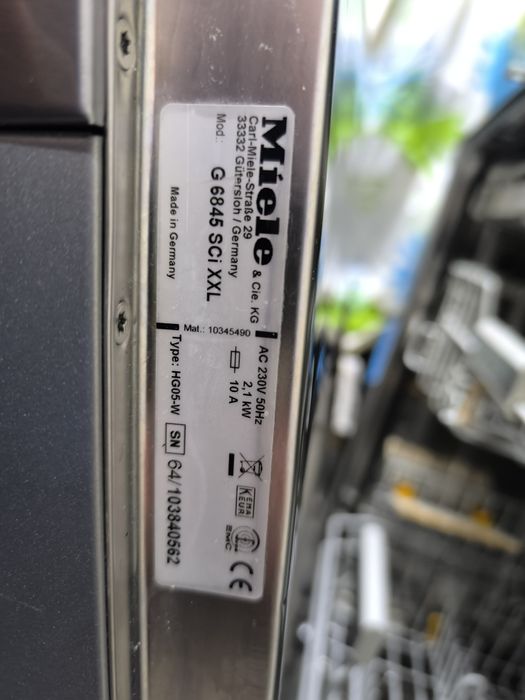 Съдомиялна Miele G 6845 SCi XXL - Wi-Fi  Auto Open