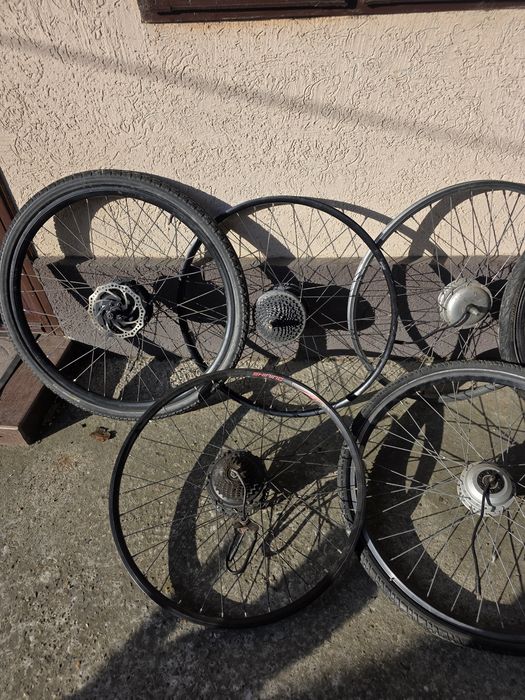Diferite motoare bicicleta electrica.