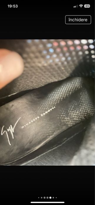 Ghete din piele negre