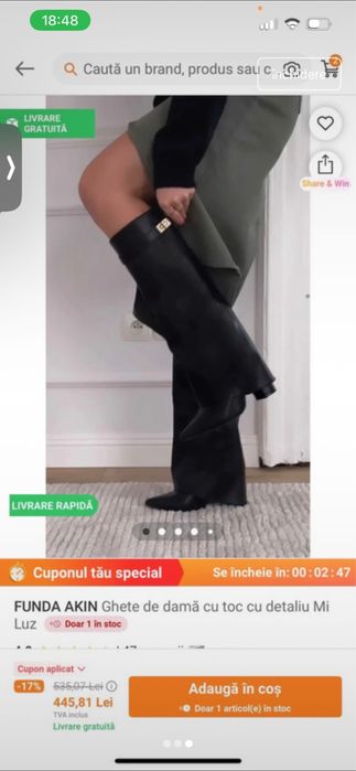 Cizme damă elegante