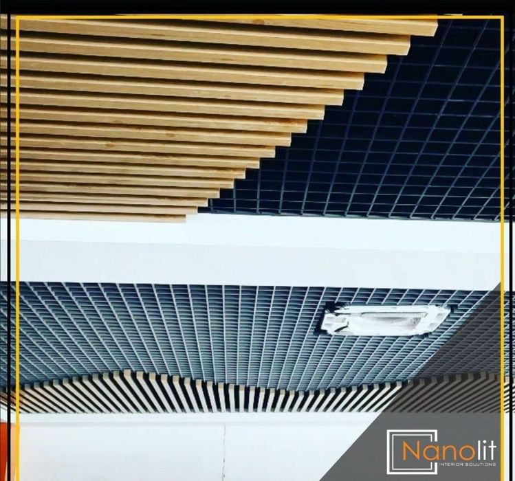 Potolok reychni reyka потолок Реечни рейка Грильято Армстронг(7)