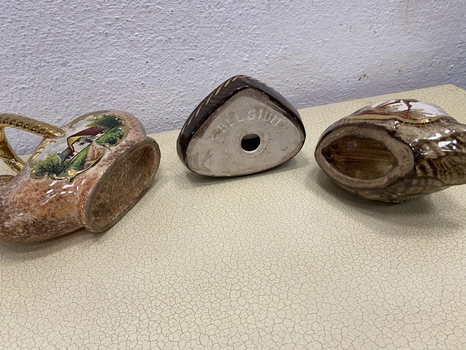 Троен сет от порцелан белгийско производство