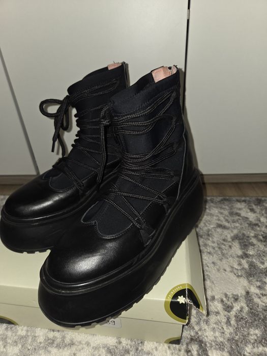 Ghete piele naturala