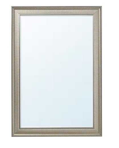 Oglinda IKEA 91x130 cm cu rama lemn argintiu/auriu