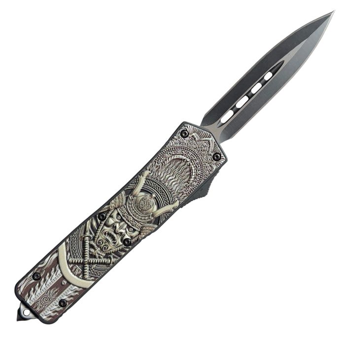 Автоматичен нож мега здрав Tactical Combat за оцеляване и самозащита