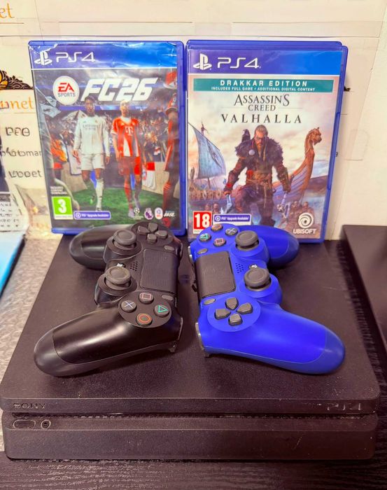 Hope Amanet P10/Consola PS4 Slim 2 manete 3 jocuri