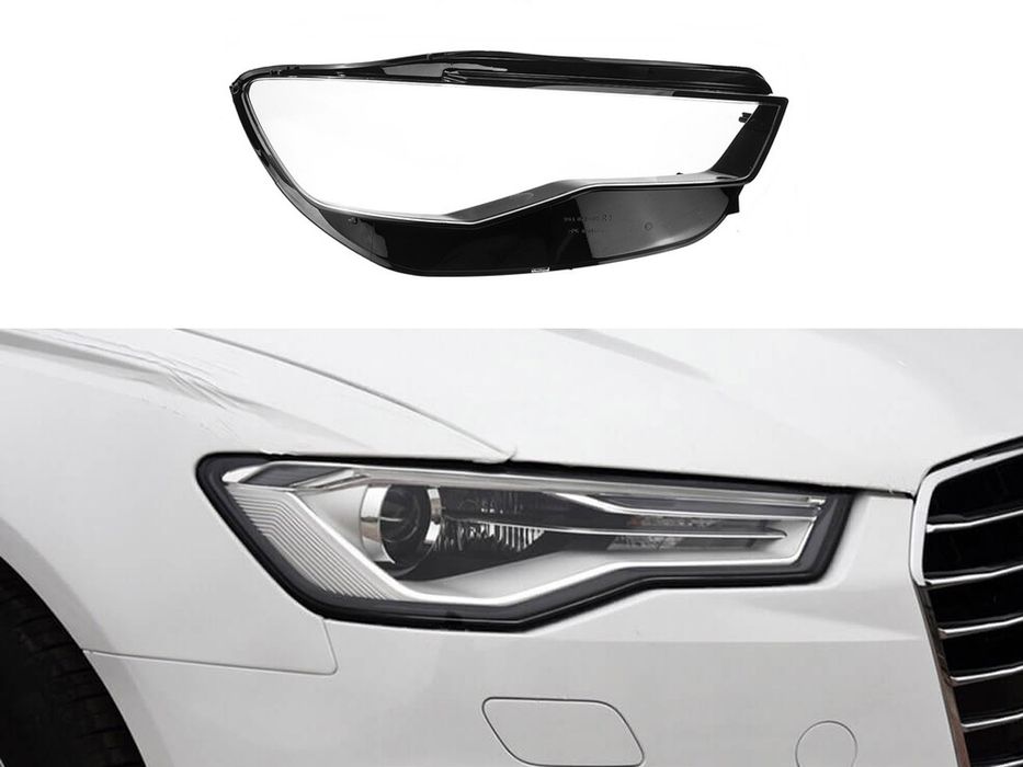 Стъкла за фарове на Audi A6 C7 Facelift