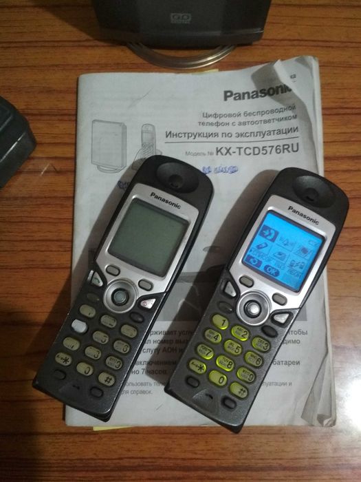 Радиотелефон Panasonic автоответчиком