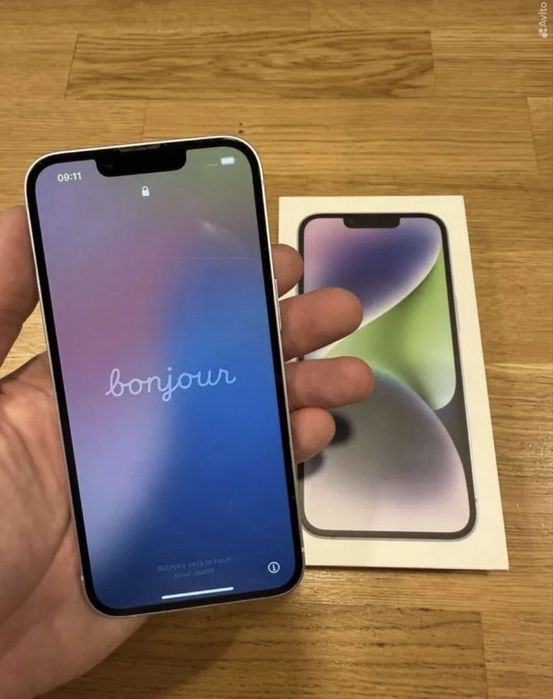 Айфон 14 85% сиреневый