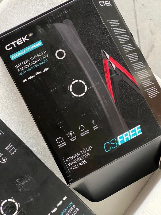 Booster/powerbank, redresor fara fir Ctek CS FREE