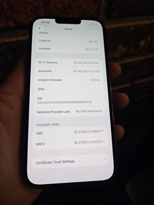 iPhone 13 pro max ~ 128GB ~ Liber retea ~ Baterie 100%