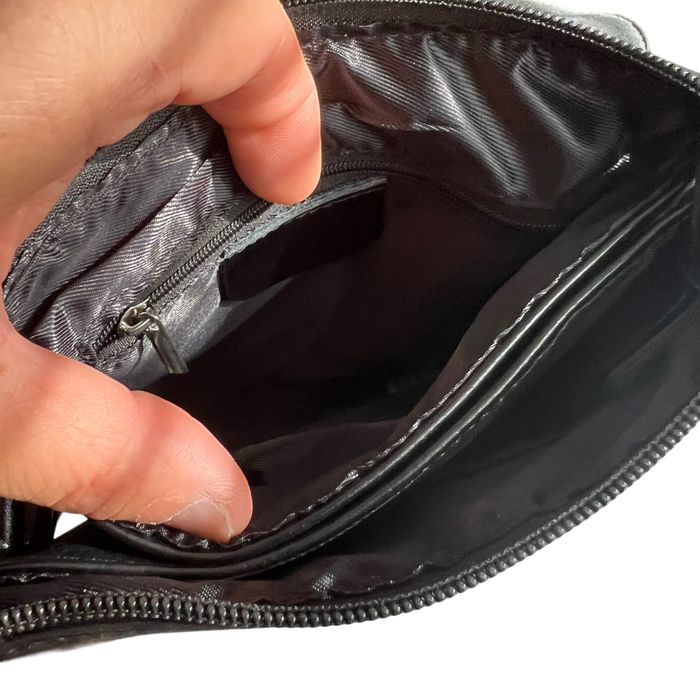 Мъжка чанта+портфейл комплект 2в1 от естествена кожа телешки бокс