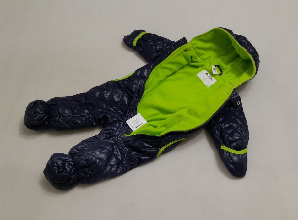 Salopeta My Little Bear, combinezon iarnă, overall Nr. 68 unisex