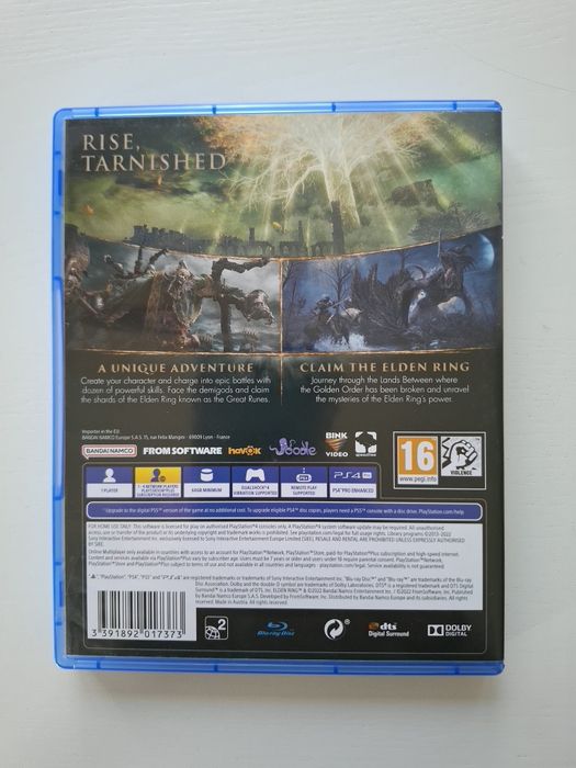 PS 4 Elden Ring игра