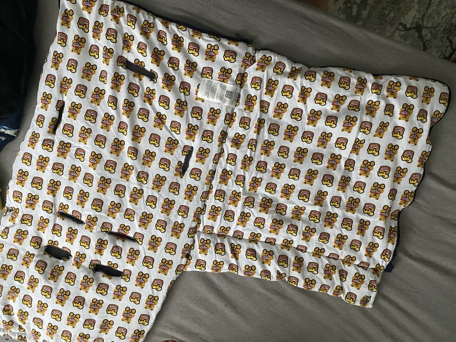 Зимно чувалче за количка с цип