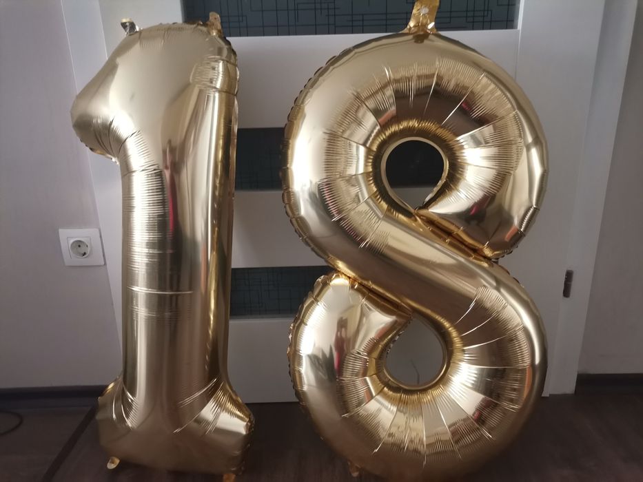 Балони цифри за Рожден ден