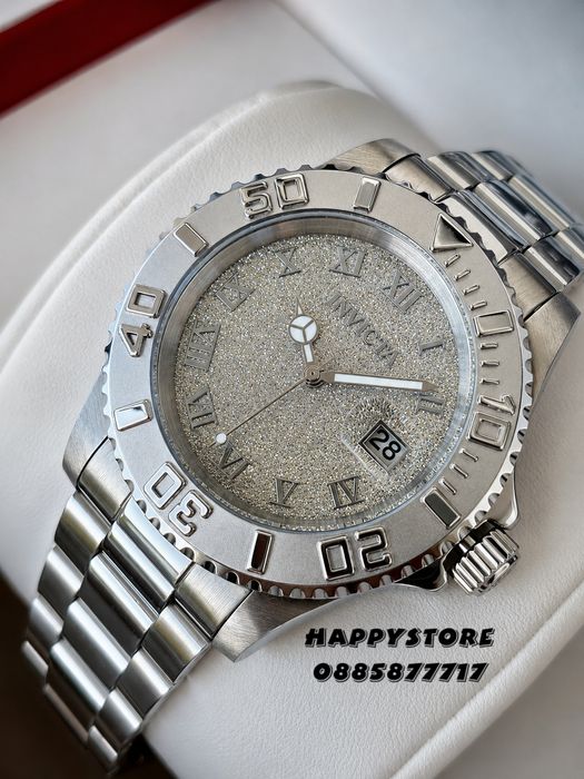 INVICTA Swiss Diamond Silver 40 mm women, Инвикта нов дамски часовник