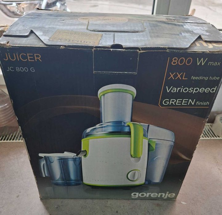Storcator fructe si legume Gorenje JC800G Variospeed Green