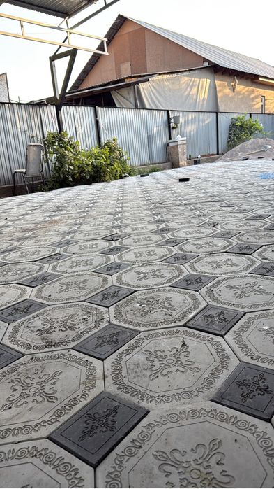 Укладка брусчатки