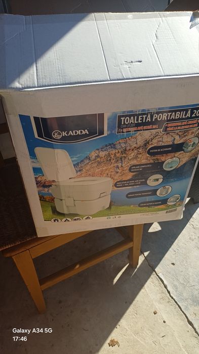 Toaleta portabila 20 litri