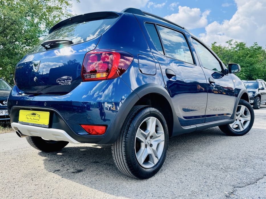 Dacia Sandero Stepway 2017, 0,9 TCe 90 cp, camera marsalier, clima, NU schimb