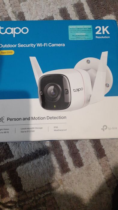 Vând camera de supraveghere.