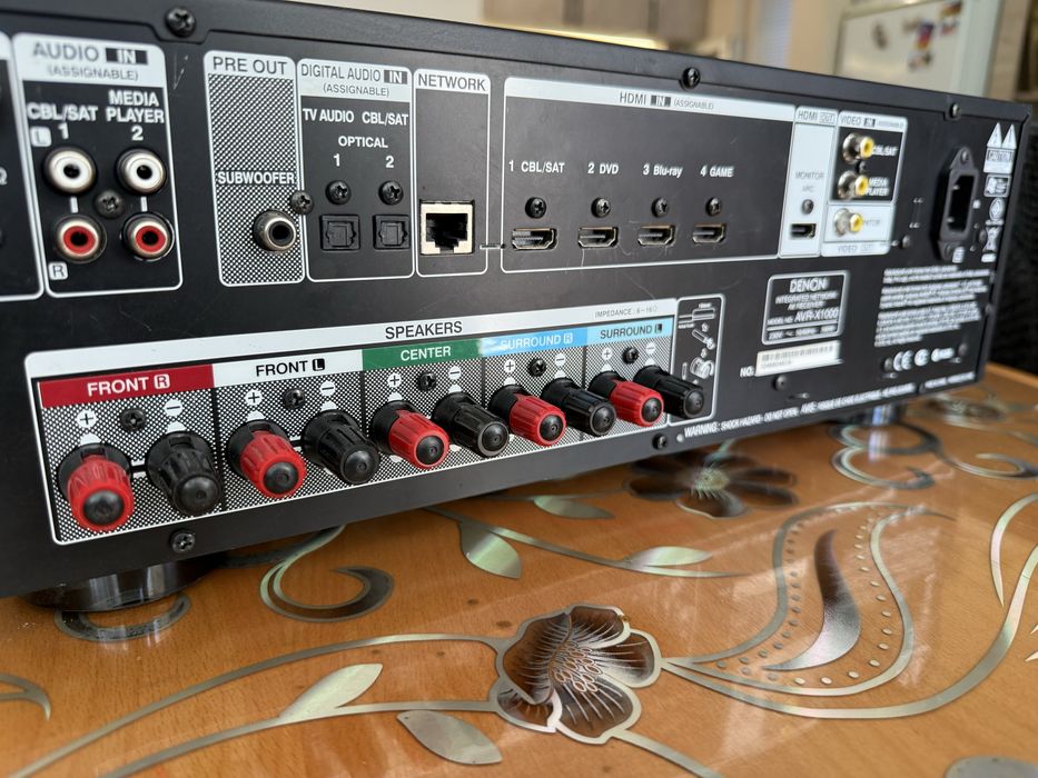 Denon AVR-X1000 Мрежов ресивър