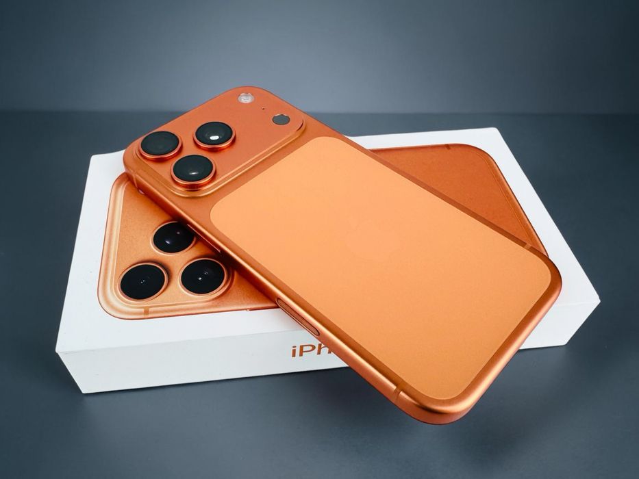 НОВ! Apple iPhone 17 Pro 512GB USA Cosmic Orange Гаранция!