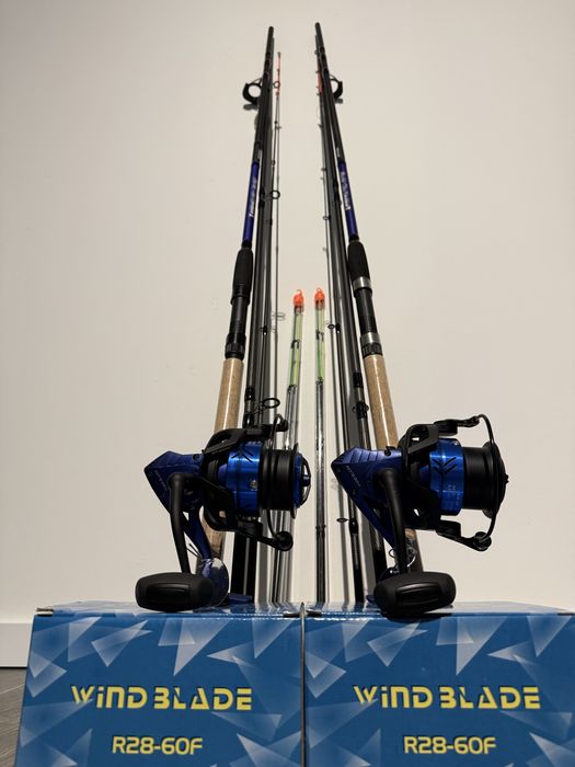 Set Feeder 2 lansete Wind TFD-05 3.6 m + 2 Mulinete R28 6000