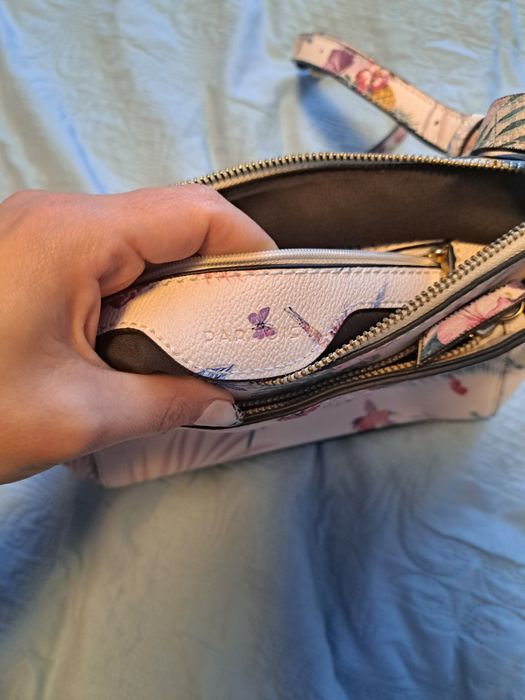 Парфоа чанта с дълга дръжка