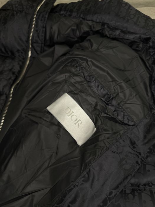 IN STOC | Geaca Dior Oblique neagra cu puf Premium