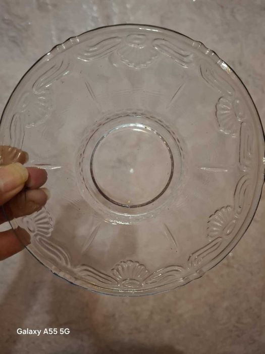 Ретро Сервиз цветно стъкло