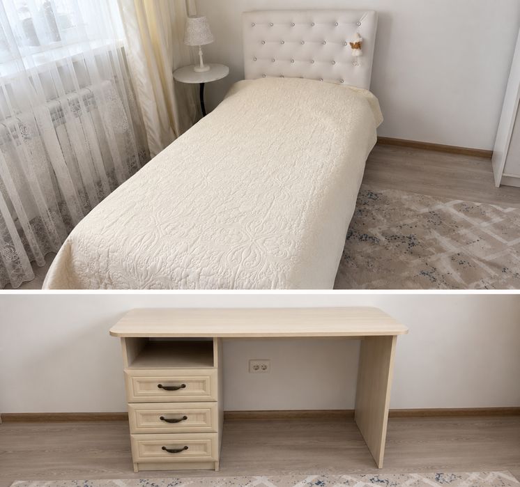 Продам кровать с матрацем
