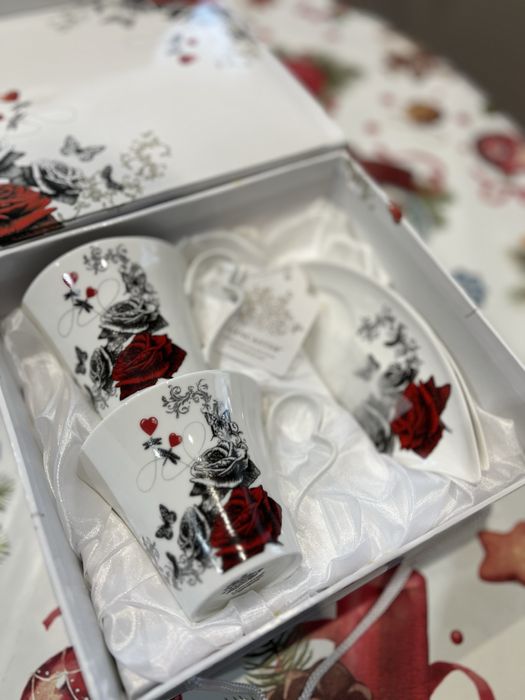 Чаши за кафе фин порцелан Lancaster