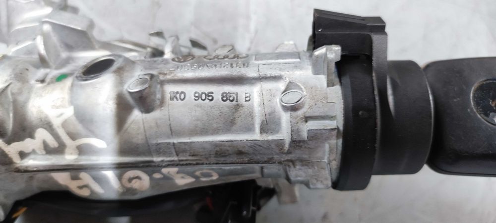Contact + cheie vw touran golf skoda  cod 1K0905851B cu 6 fire