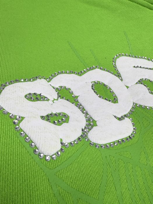Spider & Young Thug Green Hoodie | Hanorac Sp5der