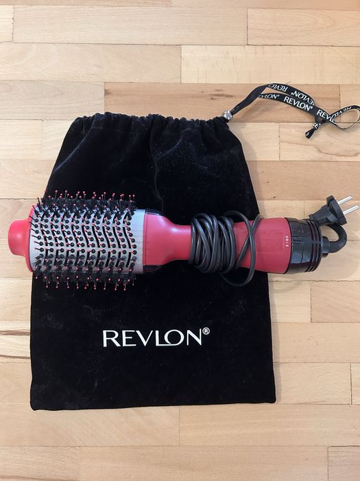 Revlon One-Step Volumizer Limited Edition | Perie rotativă cu aer cald | Husă originală