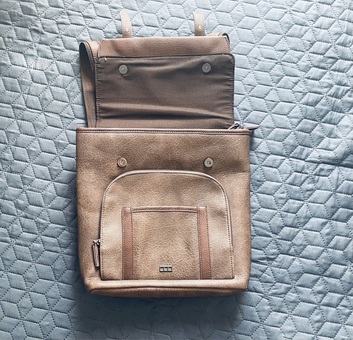 Rucsac de piele maro