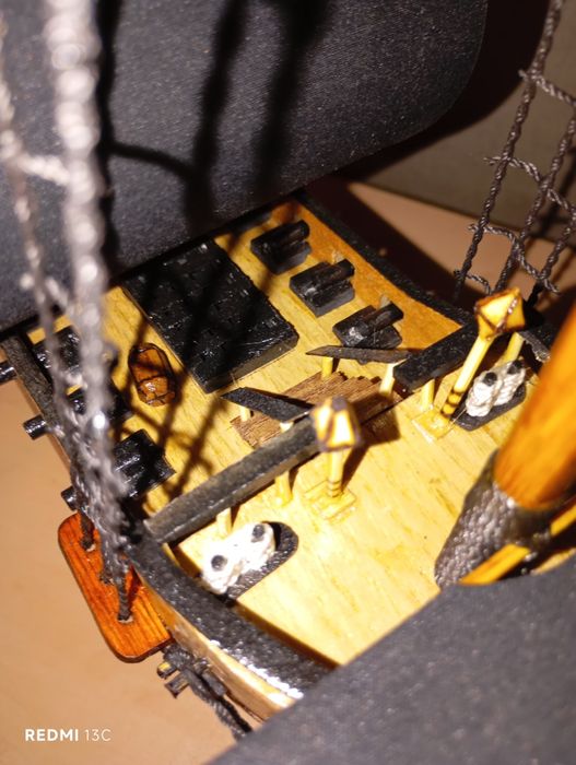 Корабль ручная работа