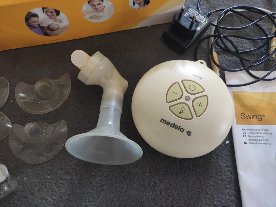 Електрическа помпа за кърма Medela swing ПОДАРЪК торбички за кърма