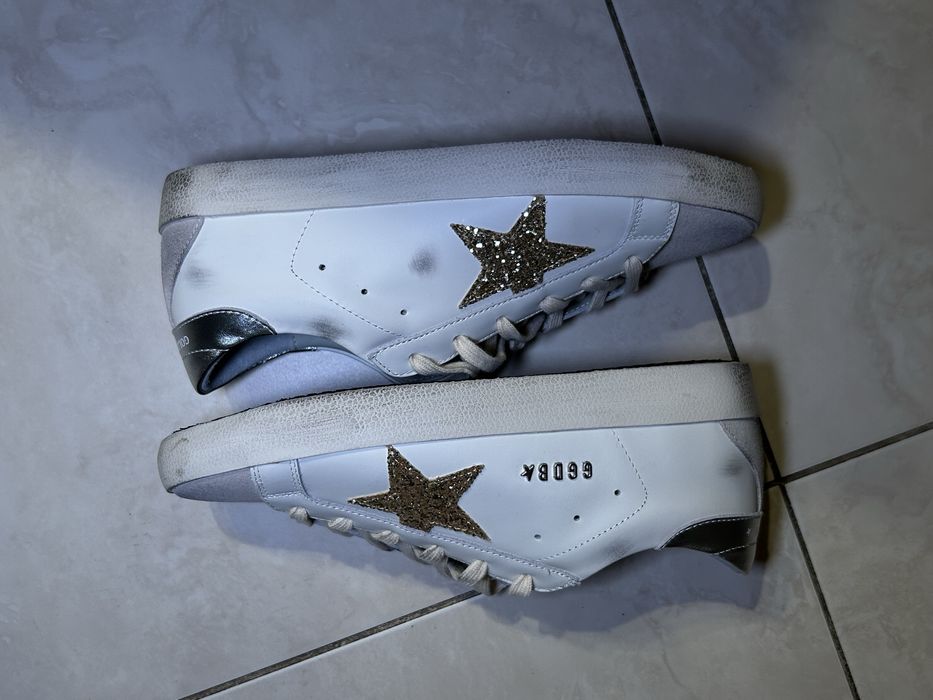 Adidasi golden goose de piele