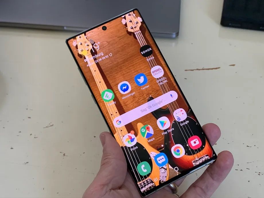 Samsung  Note 10+  5G Ekrani kuygan