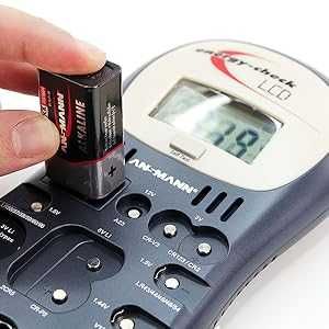 тестер за акумулаторни и алкални батерии ANSMANN, Германия